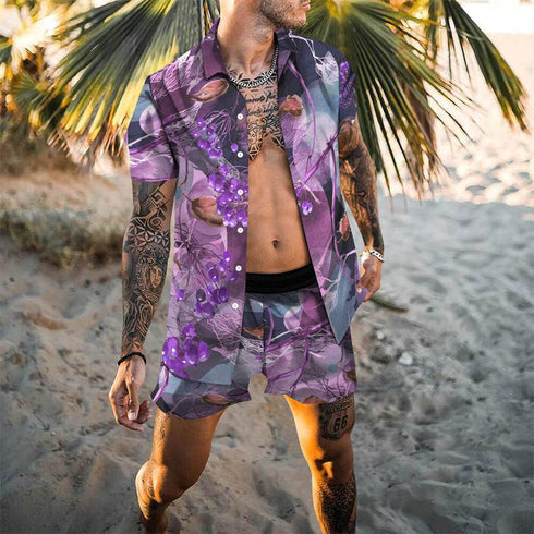 Men's 3D Printed Trendy Digital Shirt
